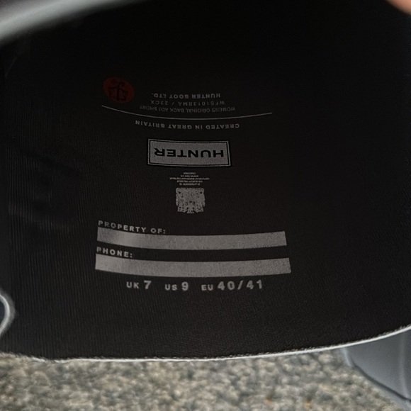 NWOT Hunter original short back adjustable rain boot - Picture 4 of 4